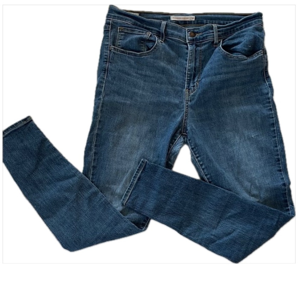 720 Levi's Women's High Rise Super Skinny Jeans in Deep Blue